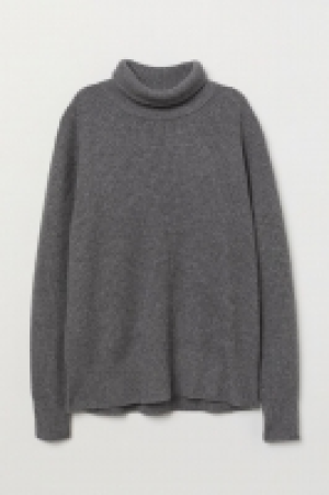 Cashmere-mix polo-neck jumper 69.99 €