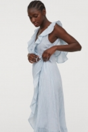 Flounce-trimmed cotton dress 35.00 €