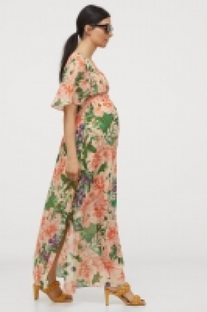 HM  MAMA V-neck kaftan