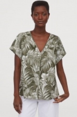 V-neck cotton blouse 6.00 €