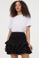 HM  Flounced cotton skirt