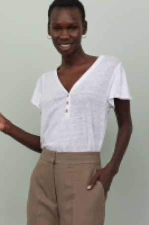 HM  Linen top