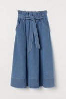 HM  A-line denim skirt