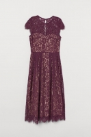HM  Calf-length lace dress