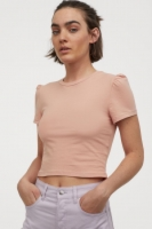 Puff-sleeved jersey top 3.00 €