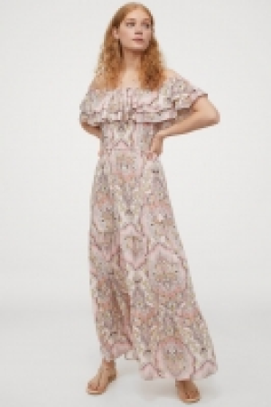 Patterned flounced dress 30.00 €