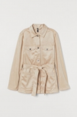 HM  Tie-belt jacket