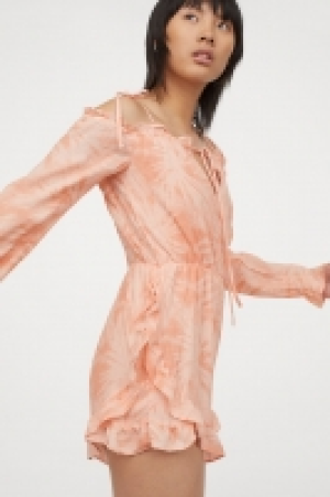 Flounce-trimmed playsuit 10.00 €