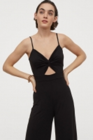 HM  V-neck jersey jumpsuit