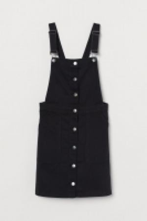 HM  Cotton twill dungaree dress