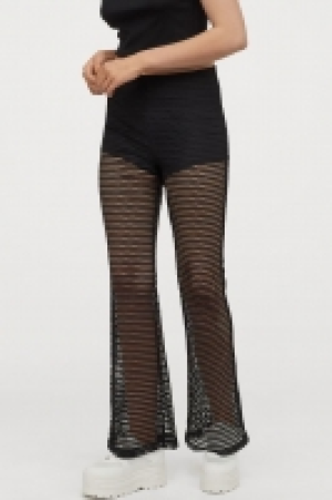 HM  Flared mesh leggings