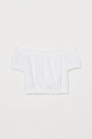 Off-the-shoulder cotton blouse 6.00 €