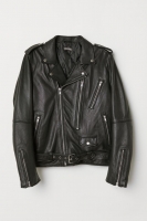HM  Leather biker jacket