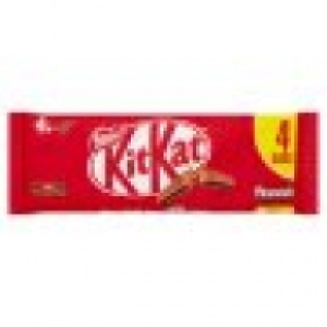 Tesco  Kit Kat 4 Finger Milk Chocolate Multi