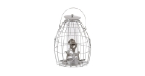 Aldi  Light Grey Galleon Seed Bird Feeder