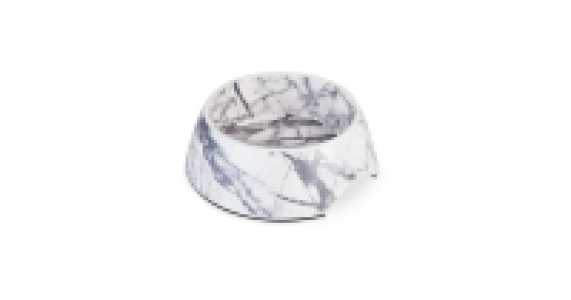 Aldi  Medium Cream Marble Pet Bowl