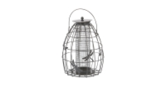 Aldi  Dark Grey Galleon Peanut Bird Feeder