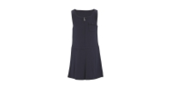 Aldi  Lily & Dan Navy Pinafore 2 Pack