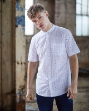 Paul Galvin Short-Sleeved Print Shirt