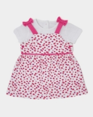 Dunnes Stores  Two-Piece Textured Dress (0-12 months)