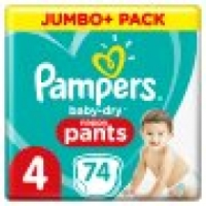 Pampers Size 4 Baby Dry Nappy Pants 7 10.00 €