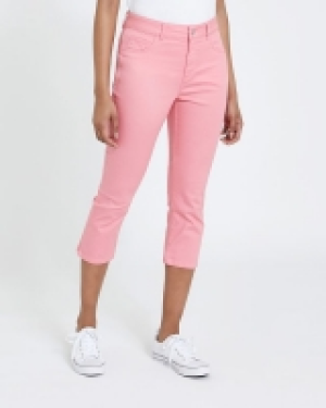 Skinny Crop Mid Rise Jeans