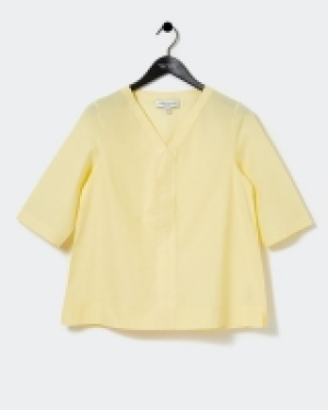 Dunnes Stores  Carolyn Donnelly The Edit V-Neck Cotton Top