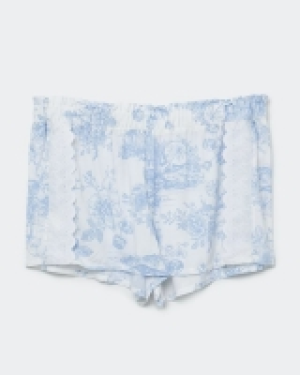 Dunnes Stores  Blue Woven Shorts