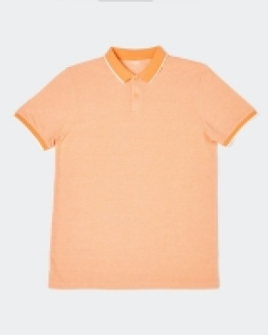Regular Fit Texture Pique Polo