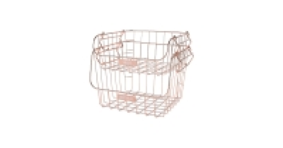 Rose Gold Fruit & Veg Basket 2 Pack