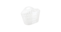 Aldi  Addis White Fold Flat Laundry Basket