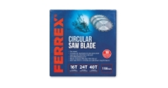 Ferrex Circular Saw Blades 3 Pack 12.77 €