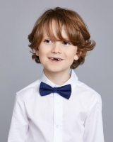 Dunnes Stores  Paul Costelloe Living Solid Navy Bow Tie