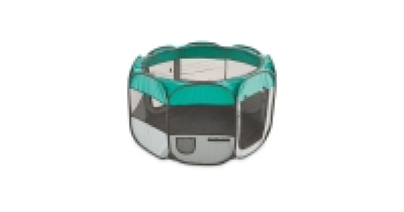 Teal & Grey Pop-Up Play Pen