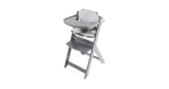 Aldi  Mamia Grey Wooden Highchair