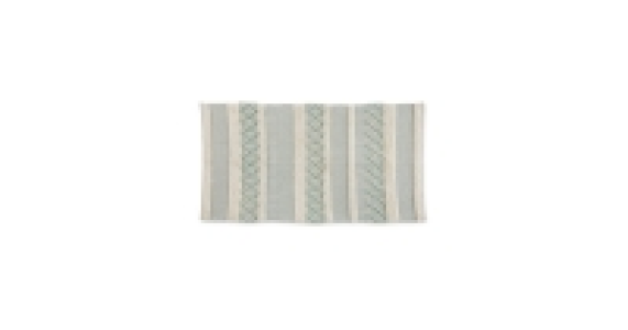 Aldi  Kirkton House Green Textured Rug