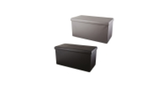 Kirkton House Faux Leather Ottoman