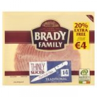 EuroSpar Brady Family Thinly Sliced Traditional Ham Extra Fill