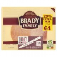 EuroSpar Brady Family Thinly Sliced Crumbed Ham Extra Fill