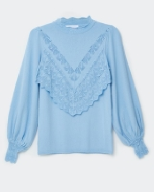 Dunnes Stores  Savida Ruffle Front Soft Jumper