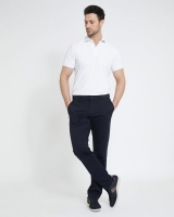 Dunnes Stores  Paul Costelloe Living Navy Light Chino Trousers