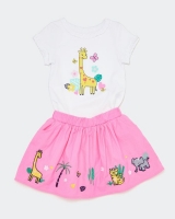Dunnes Stores  Skirt And Top Set (6 months-4 years)