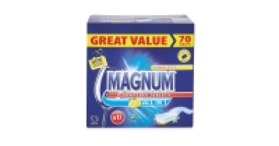 Aldi  Magnum All-In-One Dishwasher Tablets