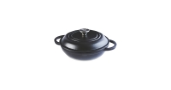 Black Shallow Casserole Dish 26cm