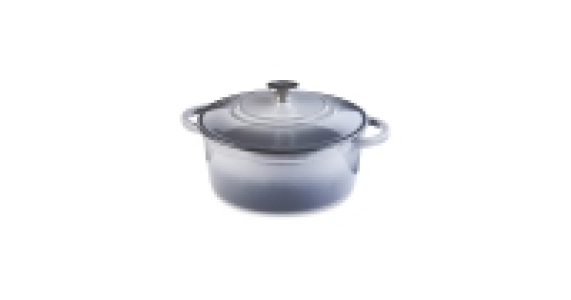 Grey Cast Iron Casserole Dish 26cm