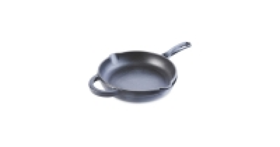 Matt Black Cast Iron Skillet