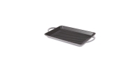 Aldi  Grey Rectangle Griddle Tray
