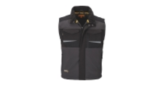 Aldi  Mens Workwear Grey Softshell Gilet