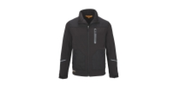 Mens Black Softshell Jacket