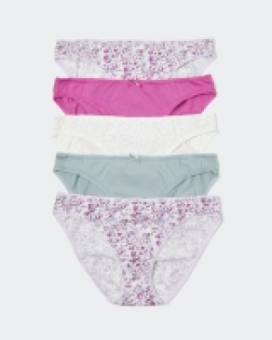 Print Cotton Rich Mini Briefs - Pack of 5 5.90 €